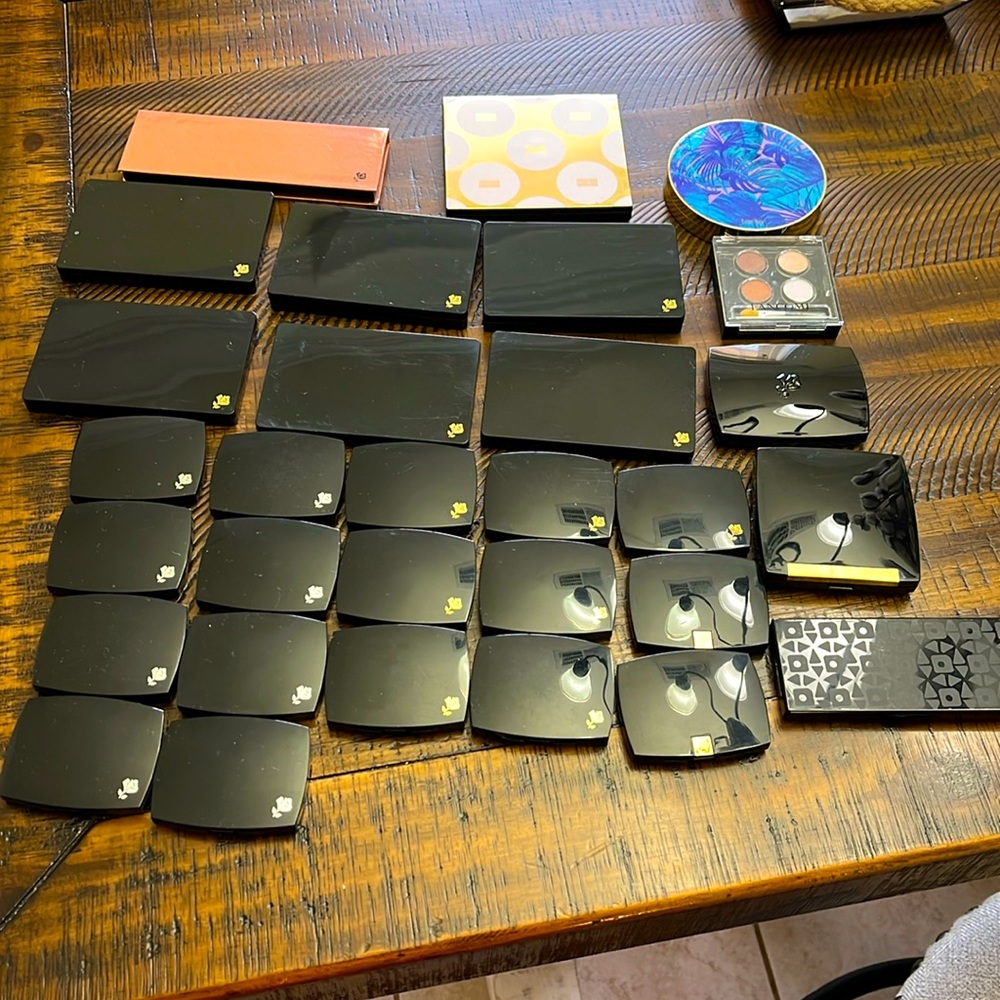 LANCOME 27 Full size eyeshadow and blush sets NBNB